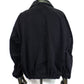 SUPERTHANKS　Pigment dyed stand-collar zip blouson　ST263JK02A-BK