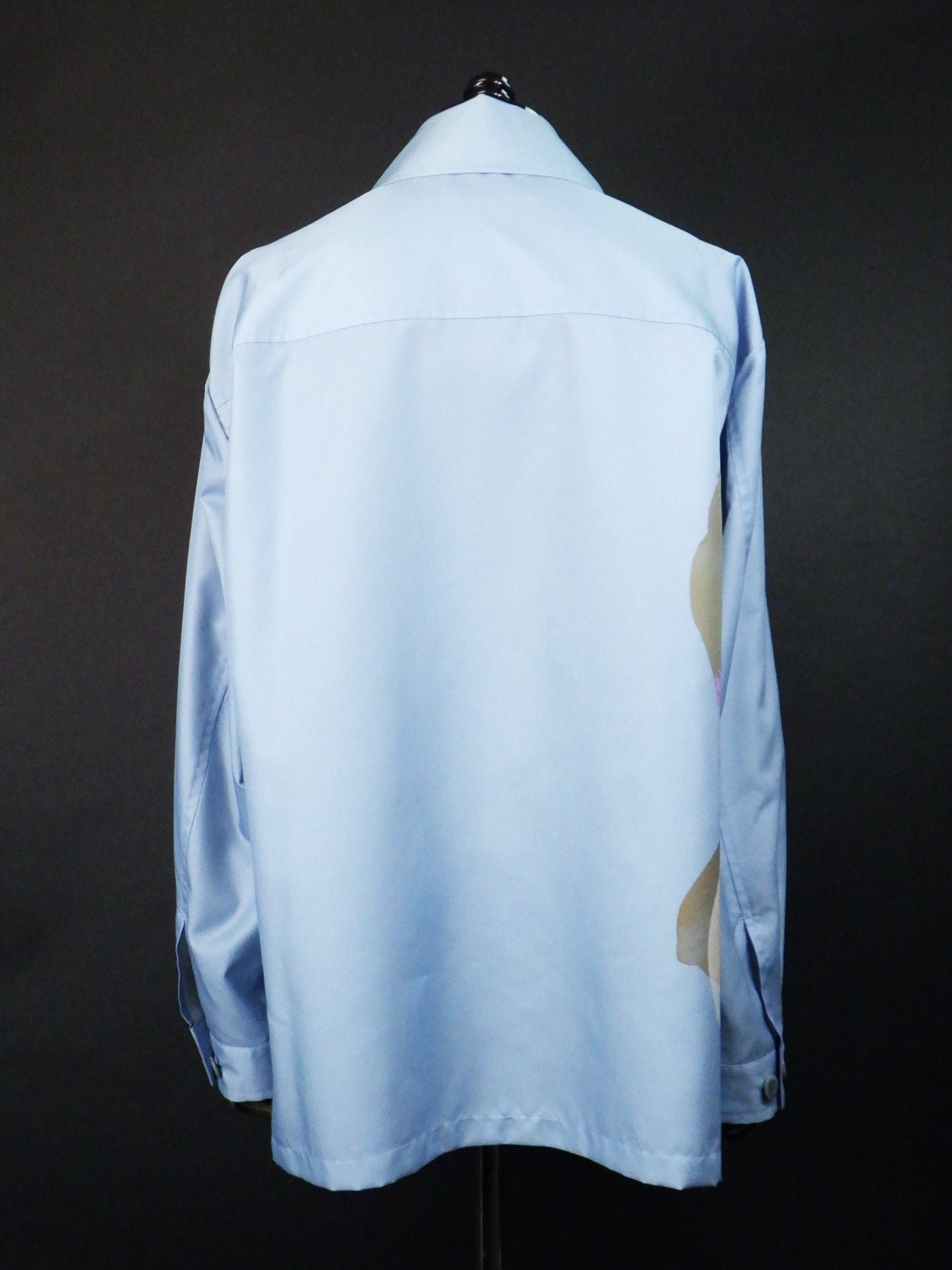 UJOH　BOXシャツブルゾン　M744-B55-907-BL