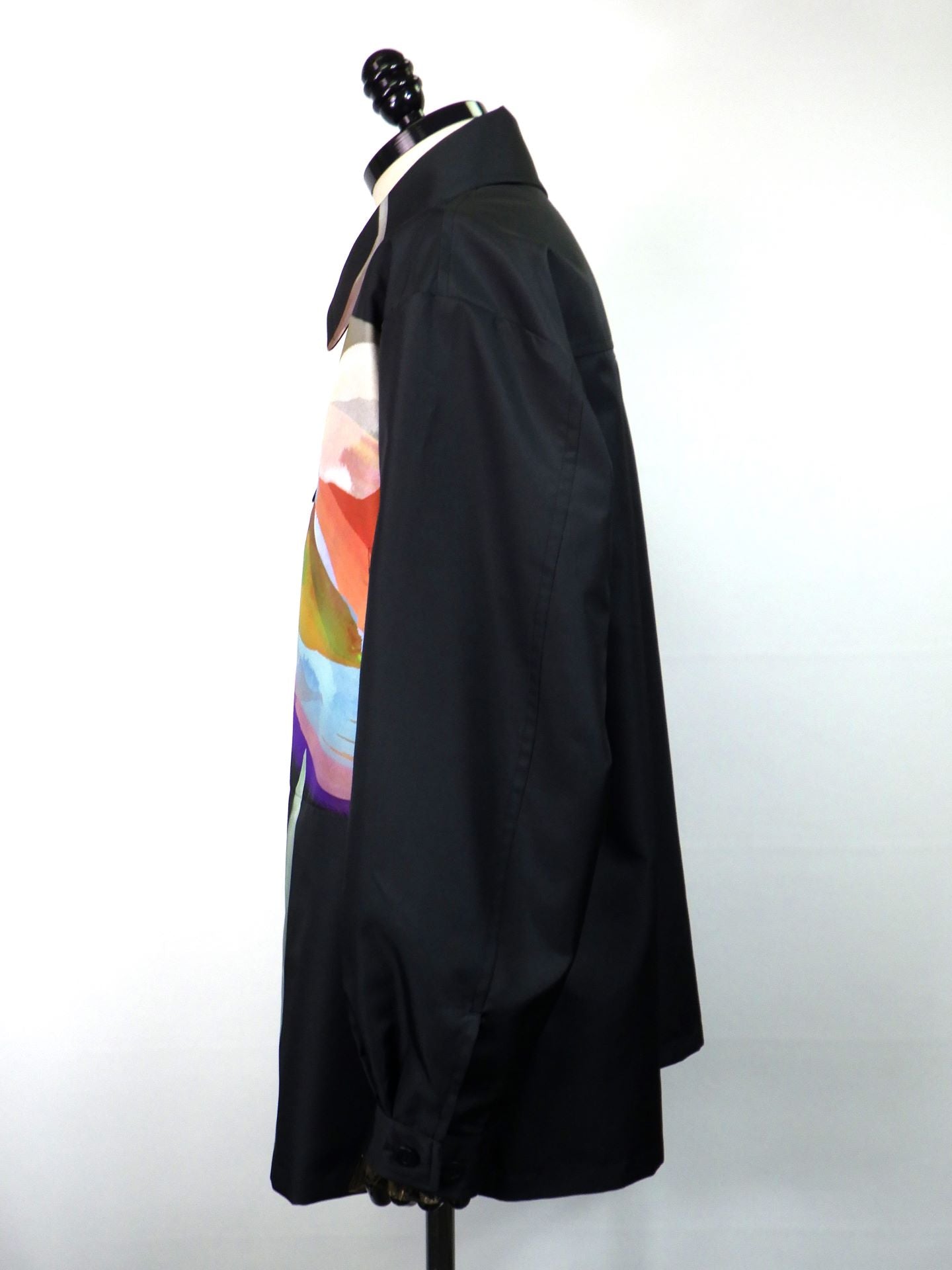 UJOH　BOXシャツブルゾン　M744-B55-907-BK