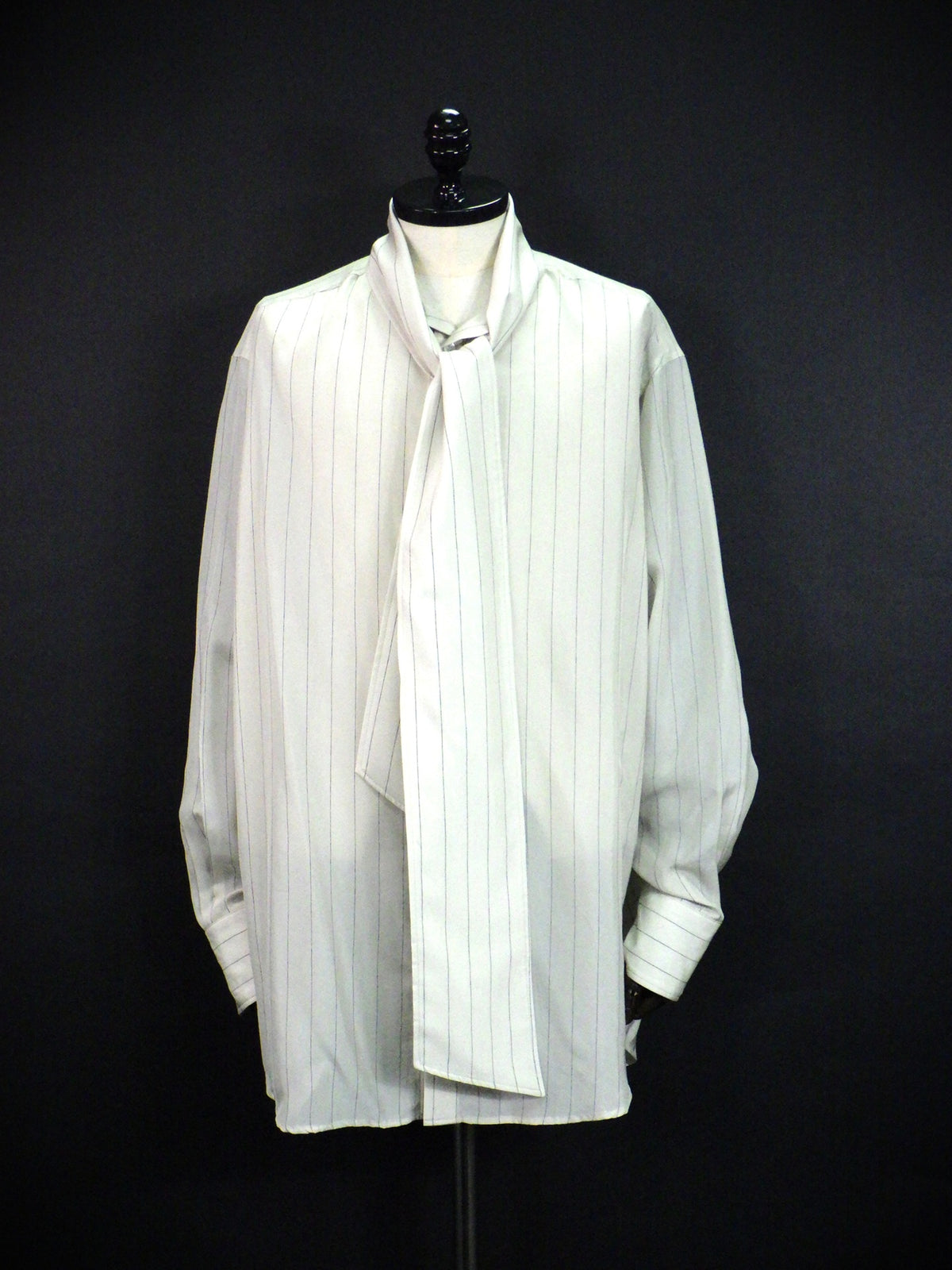 disemBySiiK　Lining Ribbon Tie Shirt　26AW22-IVORY