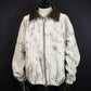 SUPERTHANKS　Damage jacquard stand-collar zip blouson　ST263JK02-IV/BE