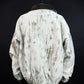 SUPERTHANKS　Damage jacquard stand-collar zip blouson　ST263JK02-IV/BE