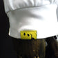 STUD MUFFIN　7ozコットン天竺 カラークリスタルメタルミックス LS Tシャツ　624-02896-WH