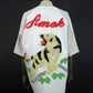 amok　SHAGGY LOGO SOUVENIR JACKET TEE　261KA01-WHT