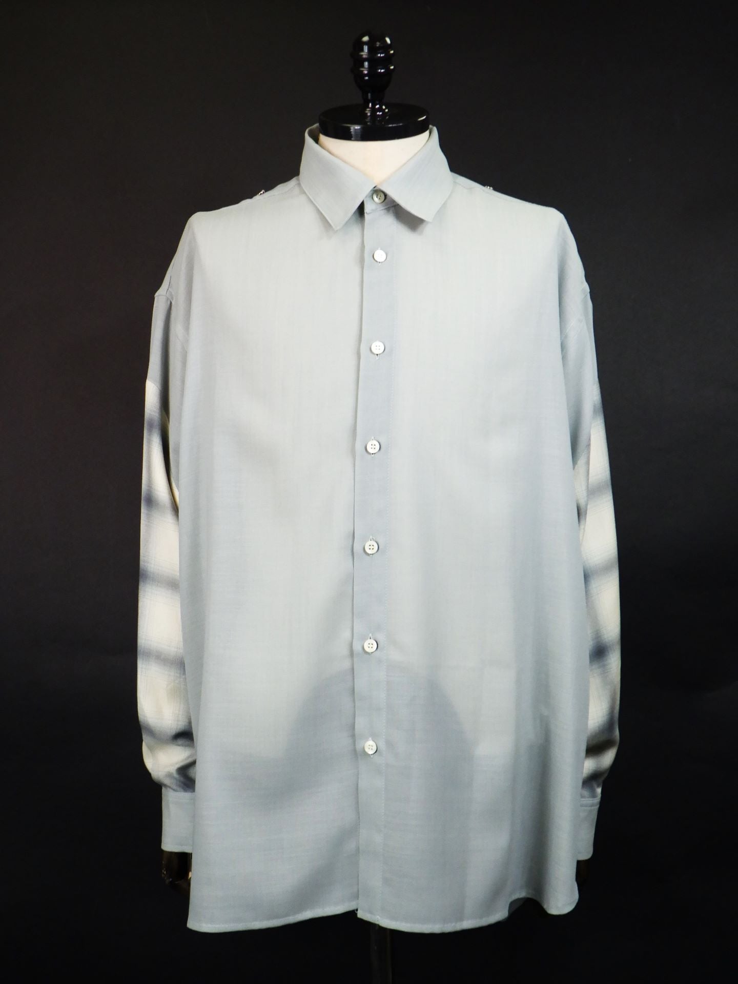 amok　ドッキングシャツ　252023-MINT