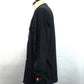 STUD MUFFIN　5.6ozコットン天竺 WARNING BEARフォームプリント LS Tシャツ　624-02905-BK