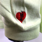STUD MUFFIN　5.6ozコットン天竺 WARNING BEARフォームプリント LS Tシャツ　624-02905-L.GRN