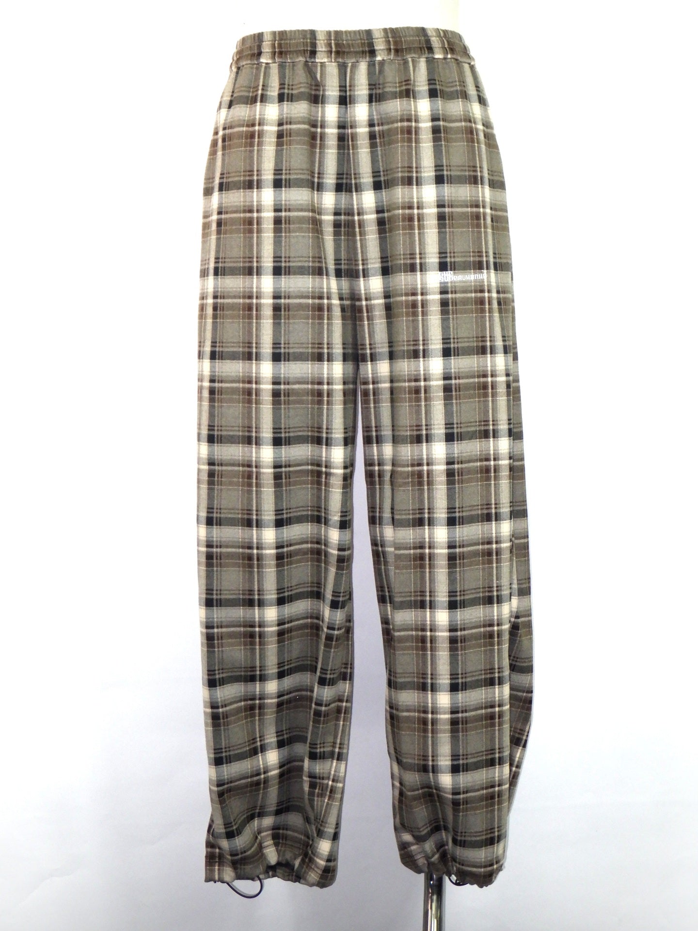 SUPERTHANKS　Side-tuck balloon pants　ST263PT03A-BE Check