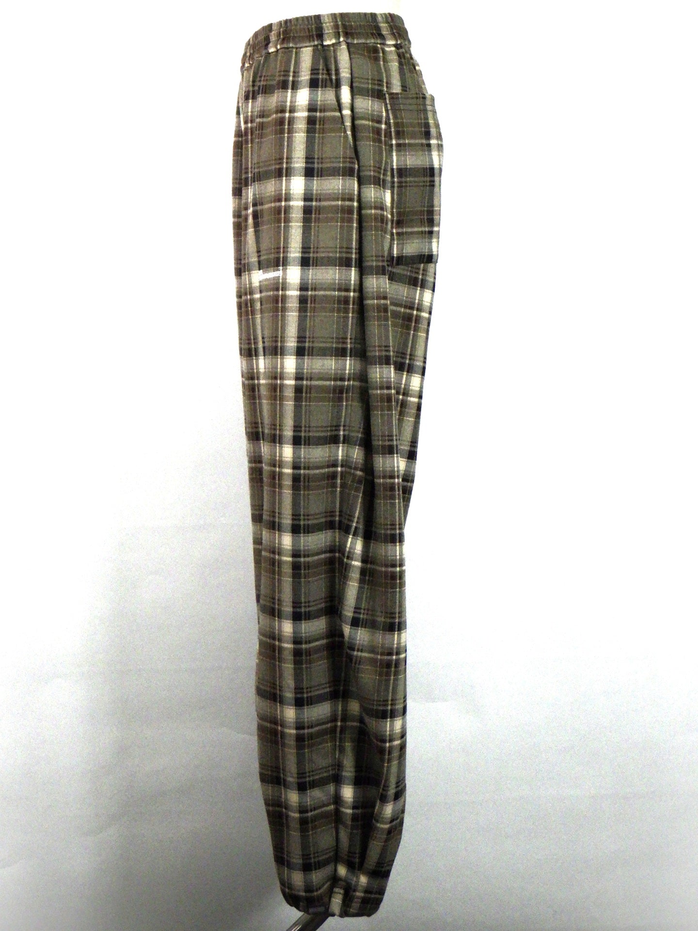 SUPERTHANKS　Side-tuck balloon pants　ST263PT03A-BE Check