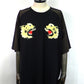 amok　SHAGGY LOGO SOUVENIR JACKET TEE　261KA01-BK