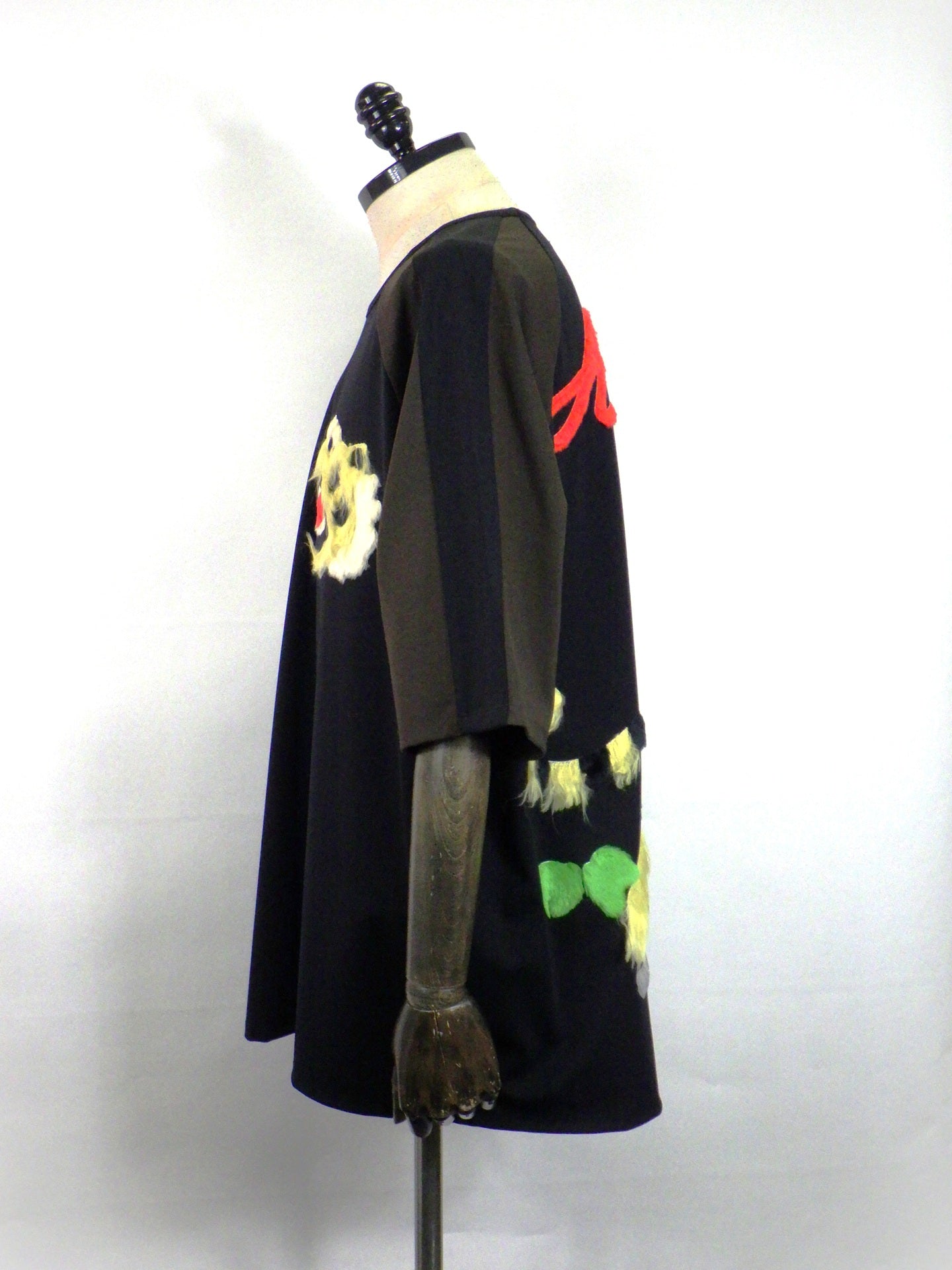 amok　SHAGGY LOGO SOUVENIR JACKET TEE　261KA01-BK