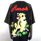 amok　SHAGGY LOGO SOUVENIR JACKET TEE　261KA01-BK