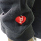 STUD MUFFIN　5.6ozコットン天竺 WHYSL/サガラパッチワーク LS Tシャツ　624-02906-BK