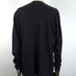 STUD MUFFIN　5.6ozコットン天竺 WHYSL/サガラパッチワーク LS Tシャツ　624-02906-BK