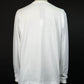 STUD MUFFIN　コットン天竺 ラベルスマイル発泡プリントLS Tシャツ　524-02819-WH