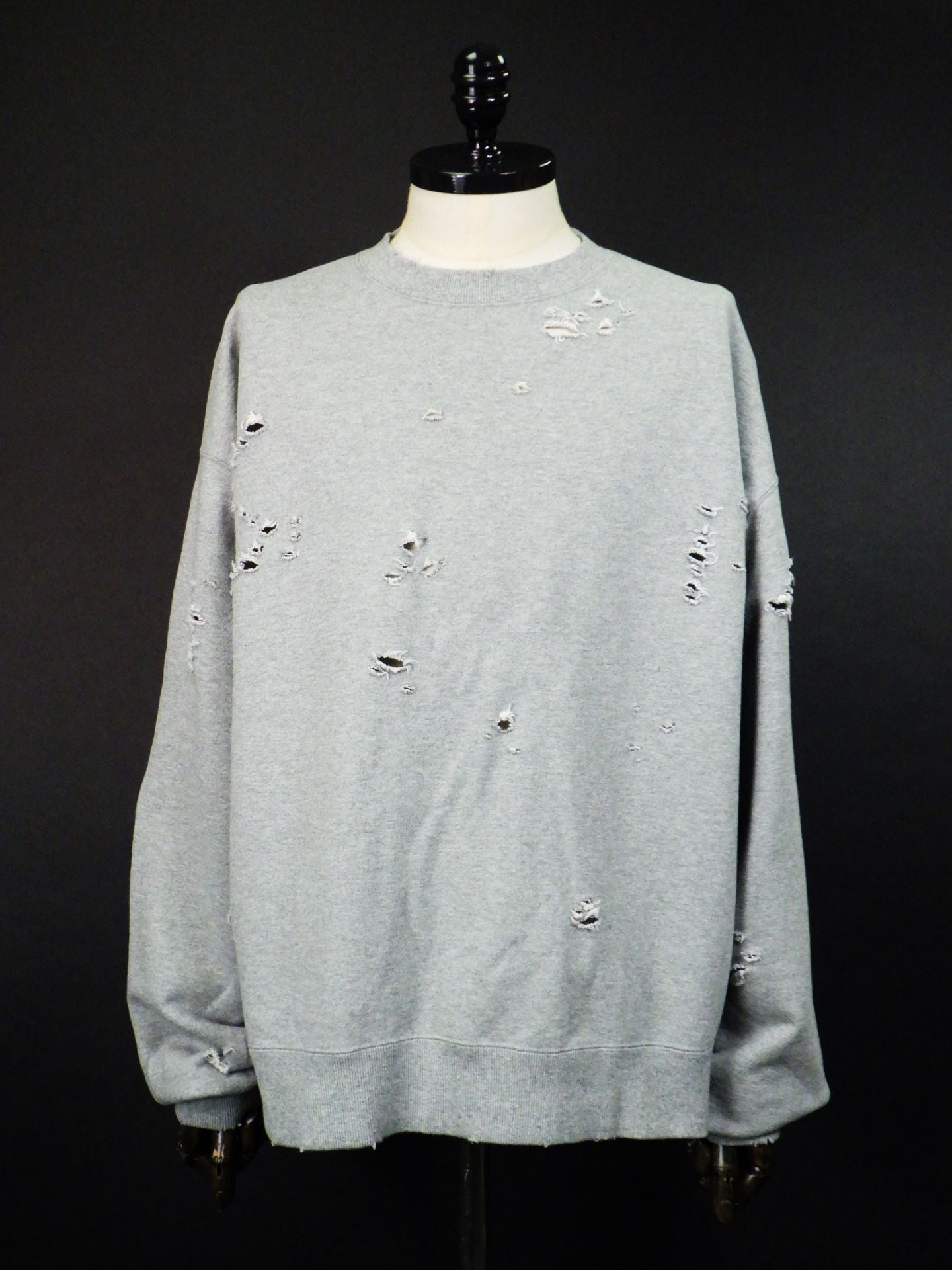 DELUXE　サボタージュスウェットシャツ　25SD2669-GRY