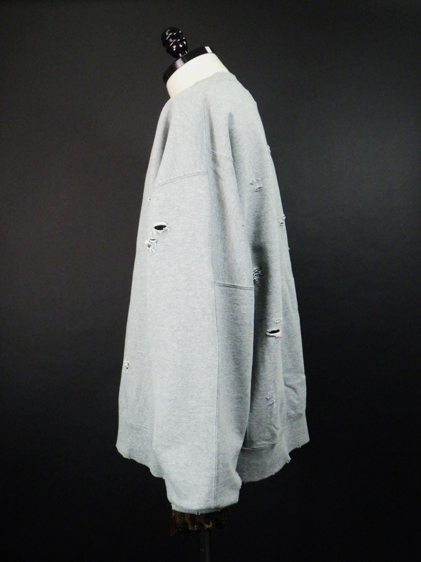 DELUXE　サボタージュスウェットシャツ　25SD2669-GRY