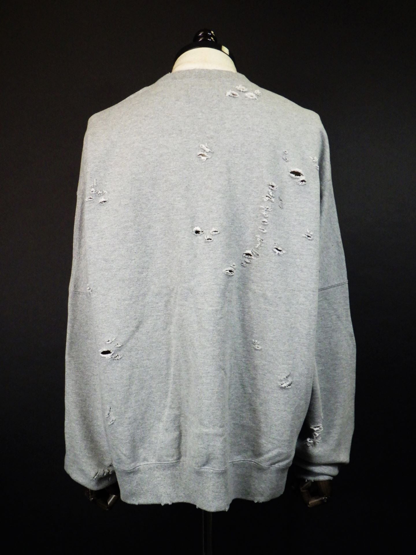 DELUXE　サボタージュスウェットシャツ　25SD2669-GRY