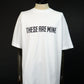 DELUXE　DELUXE x MINE USA フィロソフィーハーフカットソー　25SD2682-WH