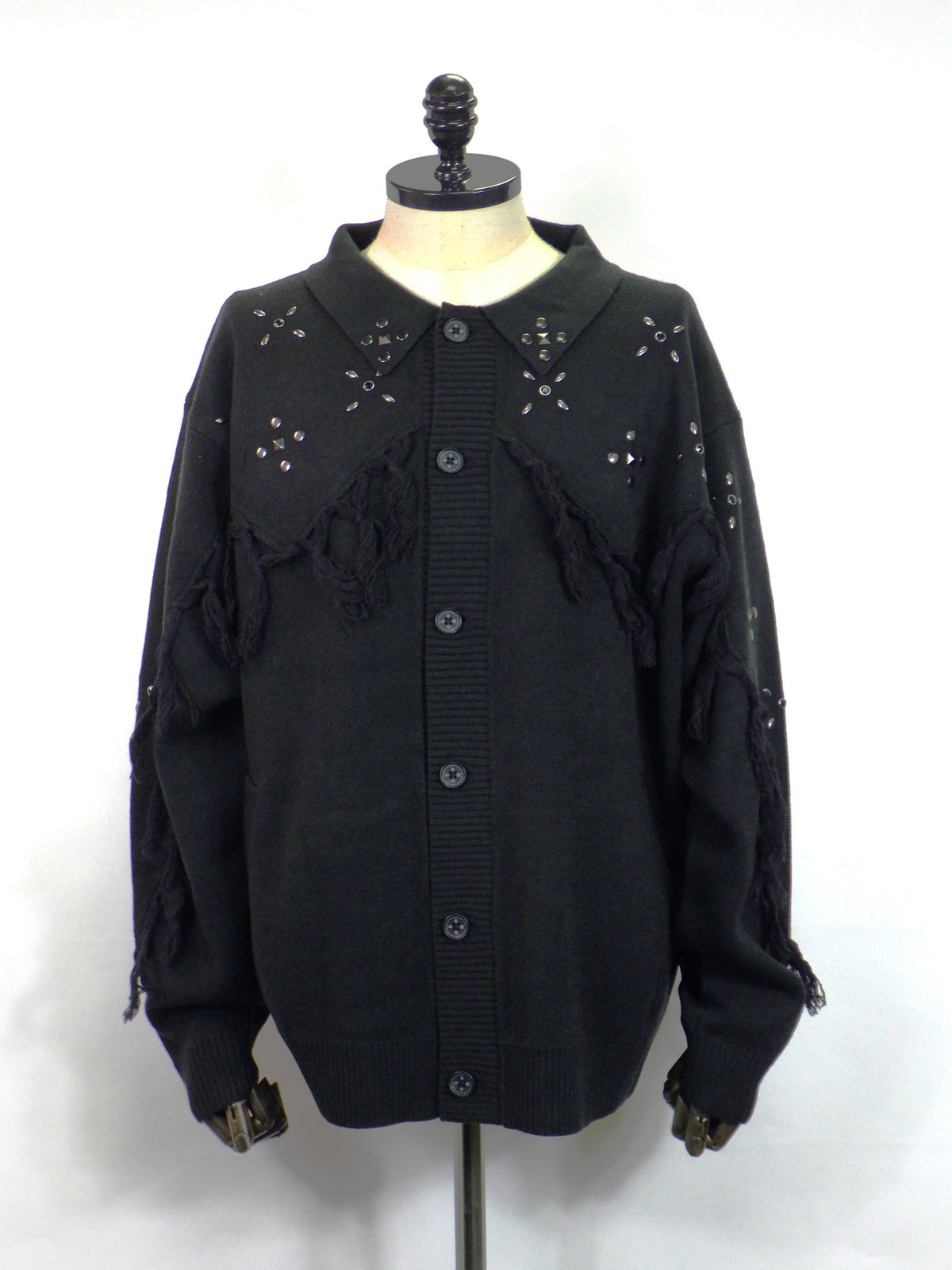 amok　WESTERN KNIT CARDIGAN　262035-BK
