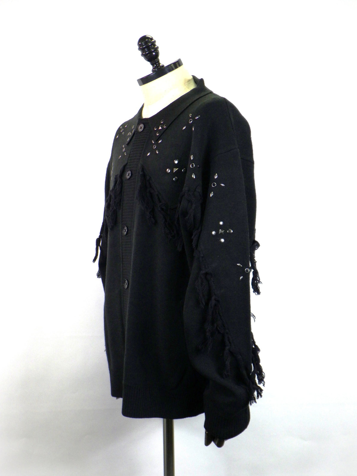 amok　WESTERN KNIT CARDIGAN　262035-BK