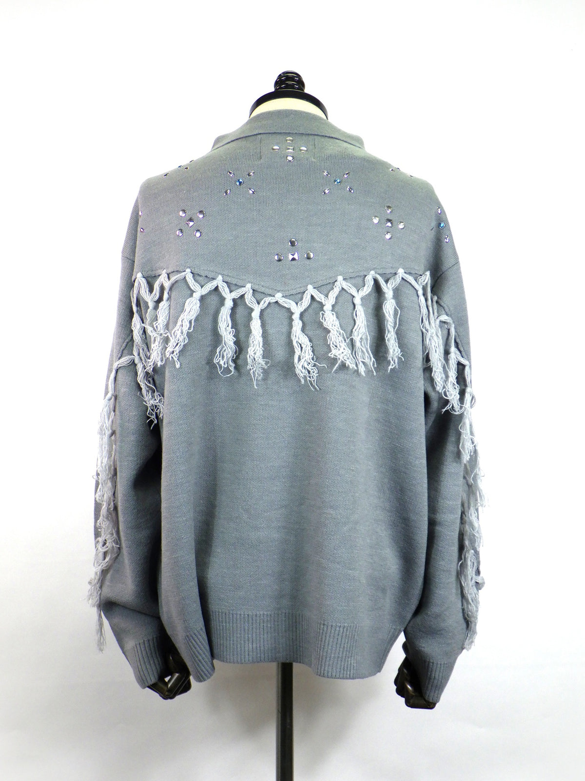 amok　WESTERN KNIT CARDIGAN　262035-GRY