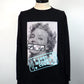 STUD MUFFIN　コットン天竺 LOST HEARTS シークインLS Tシャツ　524-02815-BK