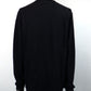 STUD MUFFIN　コットン天竺 PEACE AFTER DEATH&クロスパッチワーク LS Tシャツ　524-02820-BK