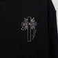 roarguns　クロスクリスタルL/S T-シャツ　25FGT-16-BK