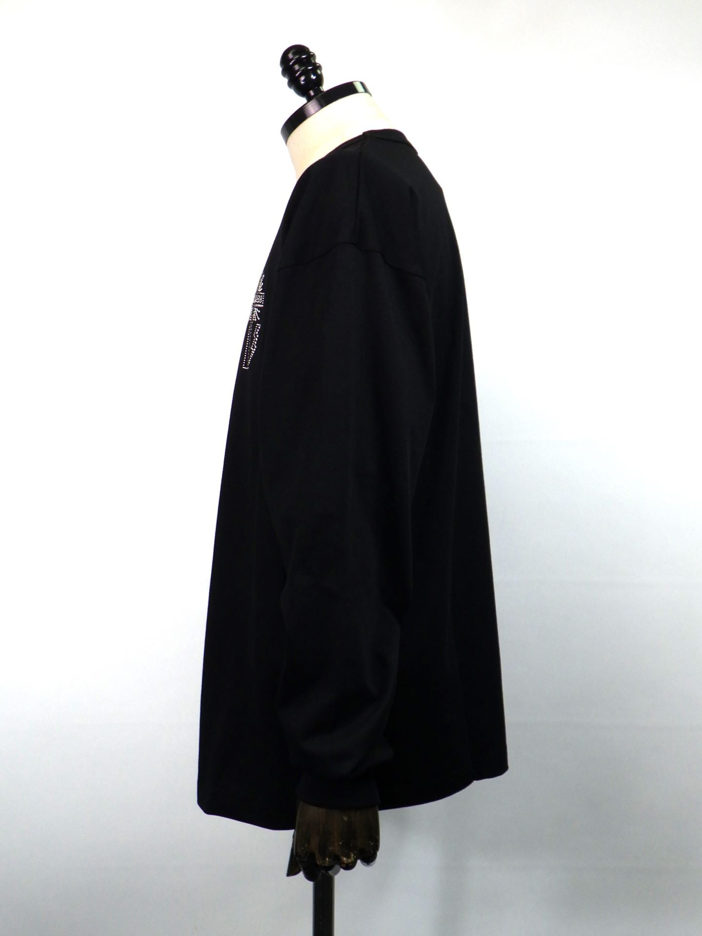 roarguns　クロスクリスタルL/S T-シャツ　25FGT-16-BK
