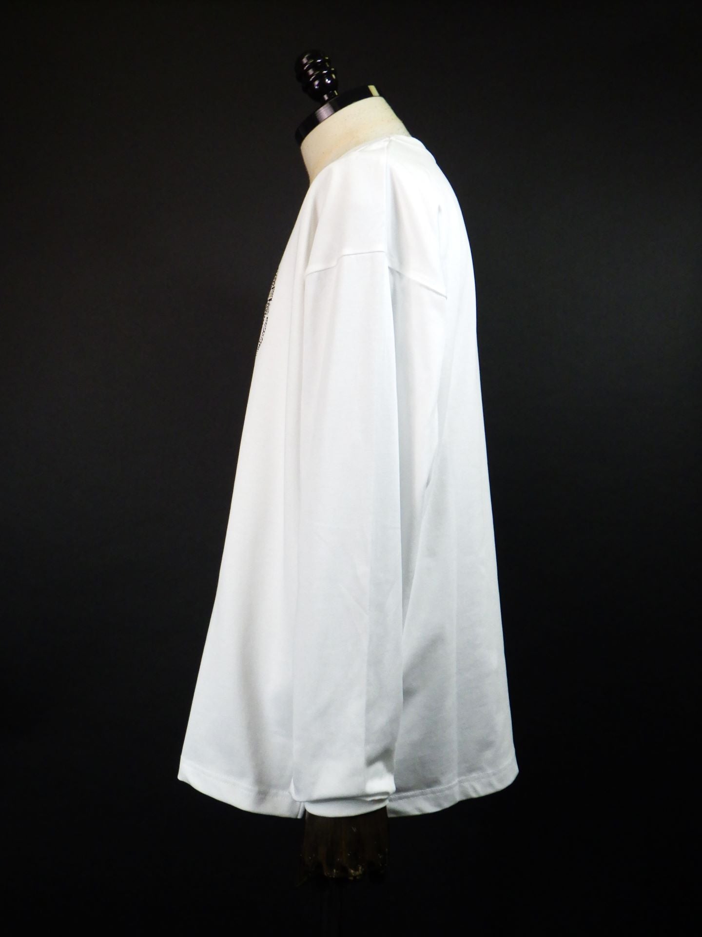 roarguns　クロスクリスタルL/S T-シャツ　25FGT-16-WH