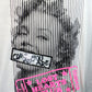 STUD MUFFIN　コットン天竺 LOST HEARTS シークインLS Tシャツ　524-02815-WH
