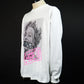 STUD MUFFIN　コットン天竺 LOST HEARTS シークインLS Tシャツ　524-02815-WH