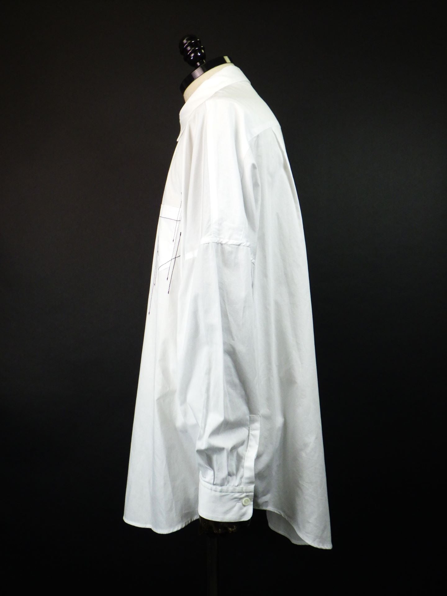 SISE　ステッチングシャツ　GA-SH-01-WH