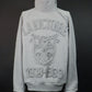 TAAKK　エンブロイダリースウェットシャツ　TA25AW-JR089-GRY