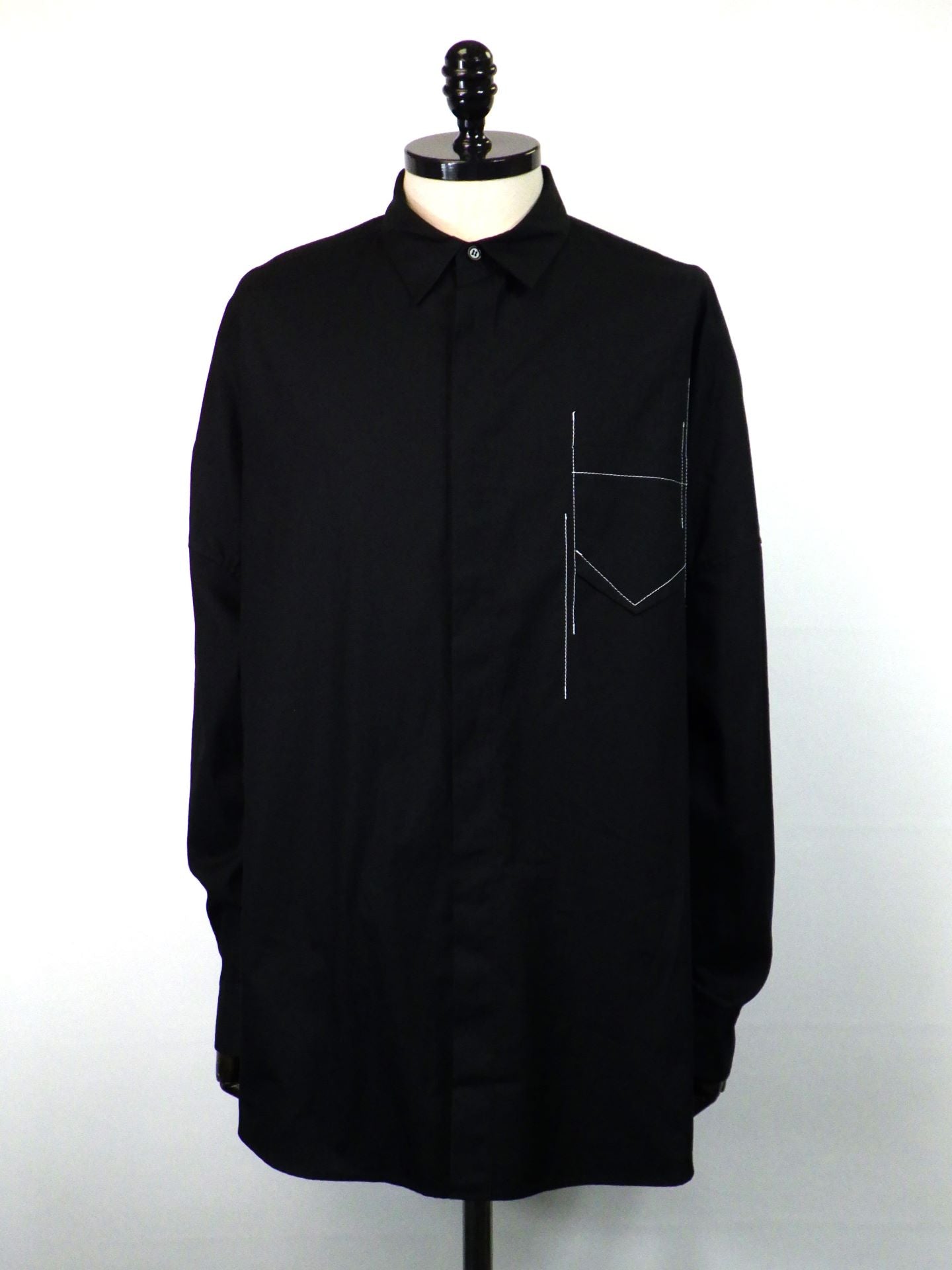 SISE　ステッチングシャツ　GA-SH-01-BK