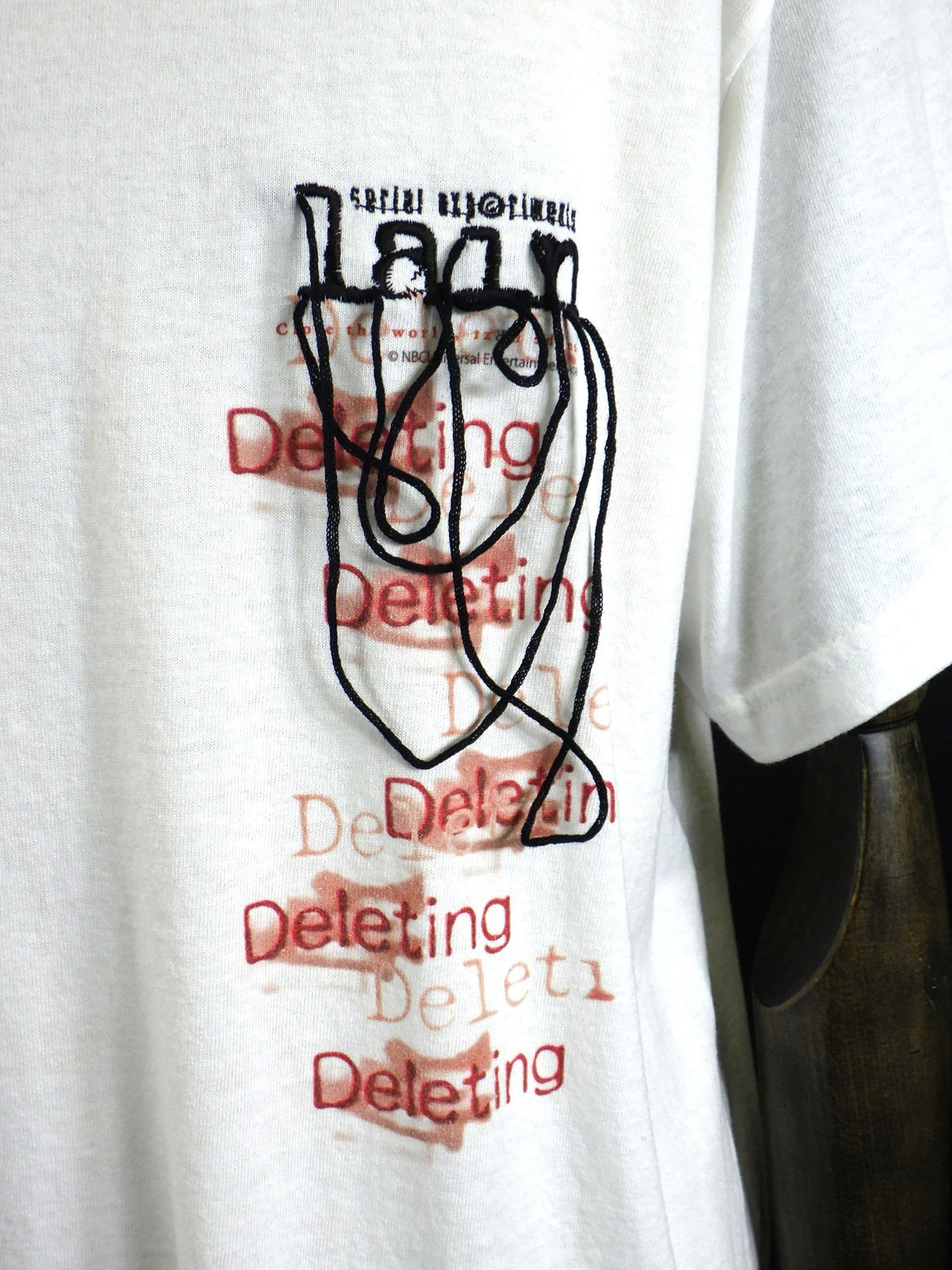 SEVESKIG　SEV vs lain S/SL TEE ver,Q-TA　CT-SV-NRA-1013-WH
