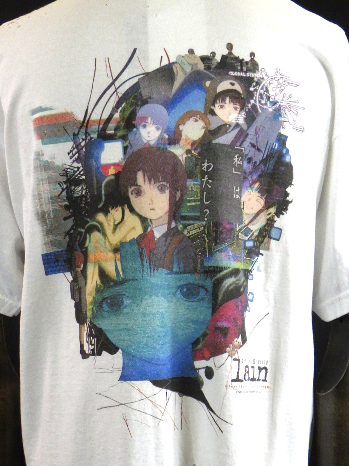 SEVESKIG　SEV vs lain S/SL TEE ver,Q-TA　CT-SV-NRA-1013-WH