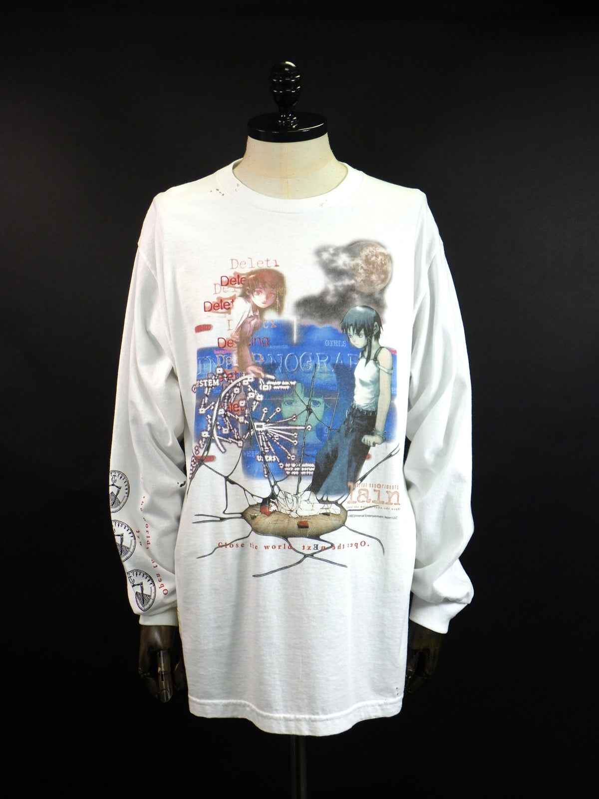 SEVESKIG　SEV vs lain Layer L/SL TEE　CT-SV-NRA-1011-WH