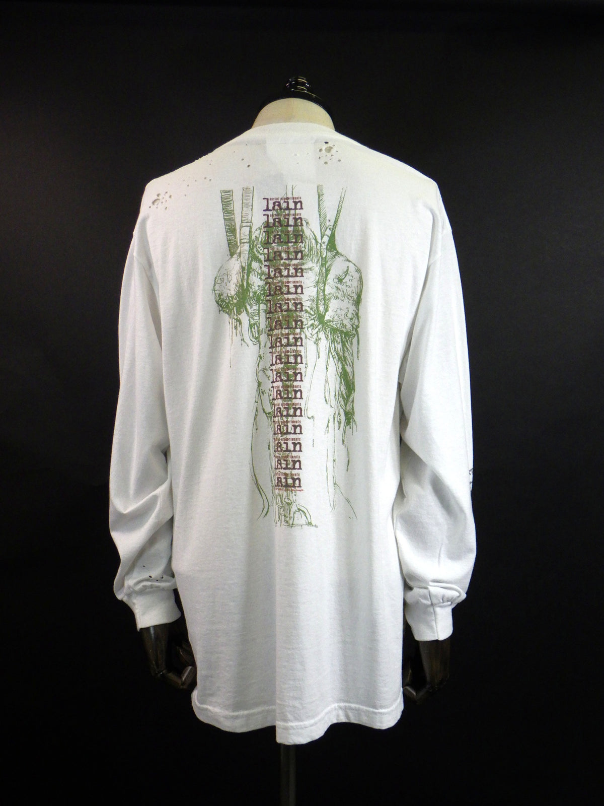 SEVESKIG　SEV vs lain Layer L/SL TEE　CT-SV-NRA-1011-WH
