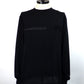 1PIU1UGUALE3 RELAX　スウィッチングロゴロングTシャツ　UST-25132-BK