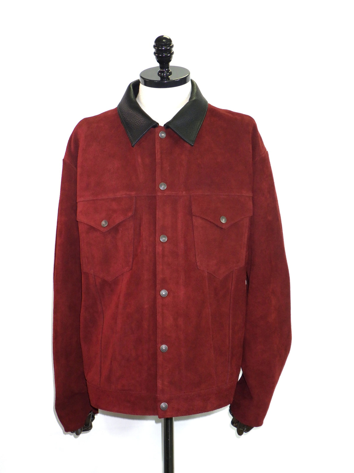 KAMIYA　Suede Trucker Jacket　G17BL014-WIN