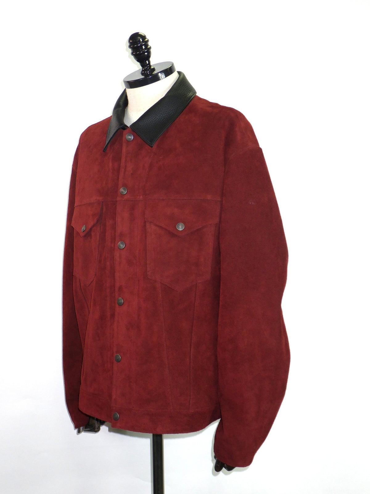KAMIYA　Suede Trucker Jacket　G17BL014-WIN