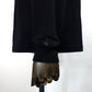 1PIU1UGUALE3 RELAX　スウィッチングロゴロングTシャツ　UST-25132-BK