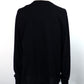 1PIU1UGUALE3 RELAX　スウィッチングロゴロングTシャツ　UST-25132-BK