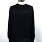 1PIU1UGUALE3 RELAX　リバーシングロゴロングTシャツ　UST-25133-BK