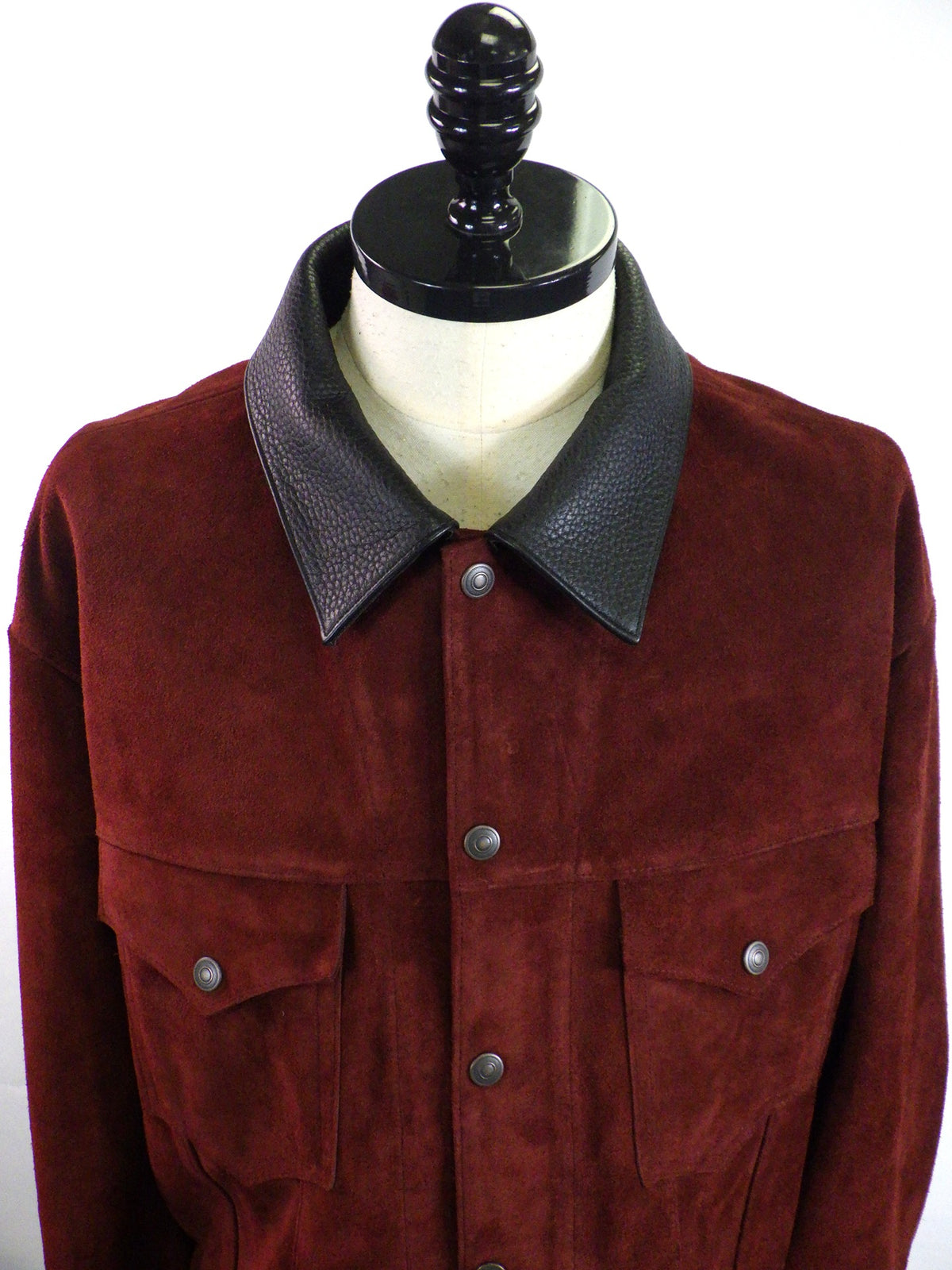 KAMIYA　Suede Trucker Jacket　G17BL014-WIN