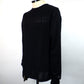 1PIU1UGUALE3 RELAX　リバーシングロゴロングTシャツ　UST-25133-BK