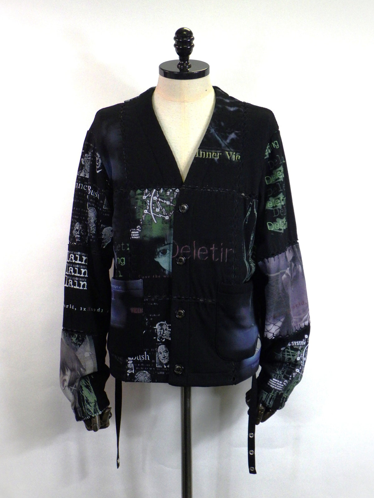 SEVESKIG　Fragment Cardigan ver, Serial Experiments lain　SW-SV-NRA-1005-BK