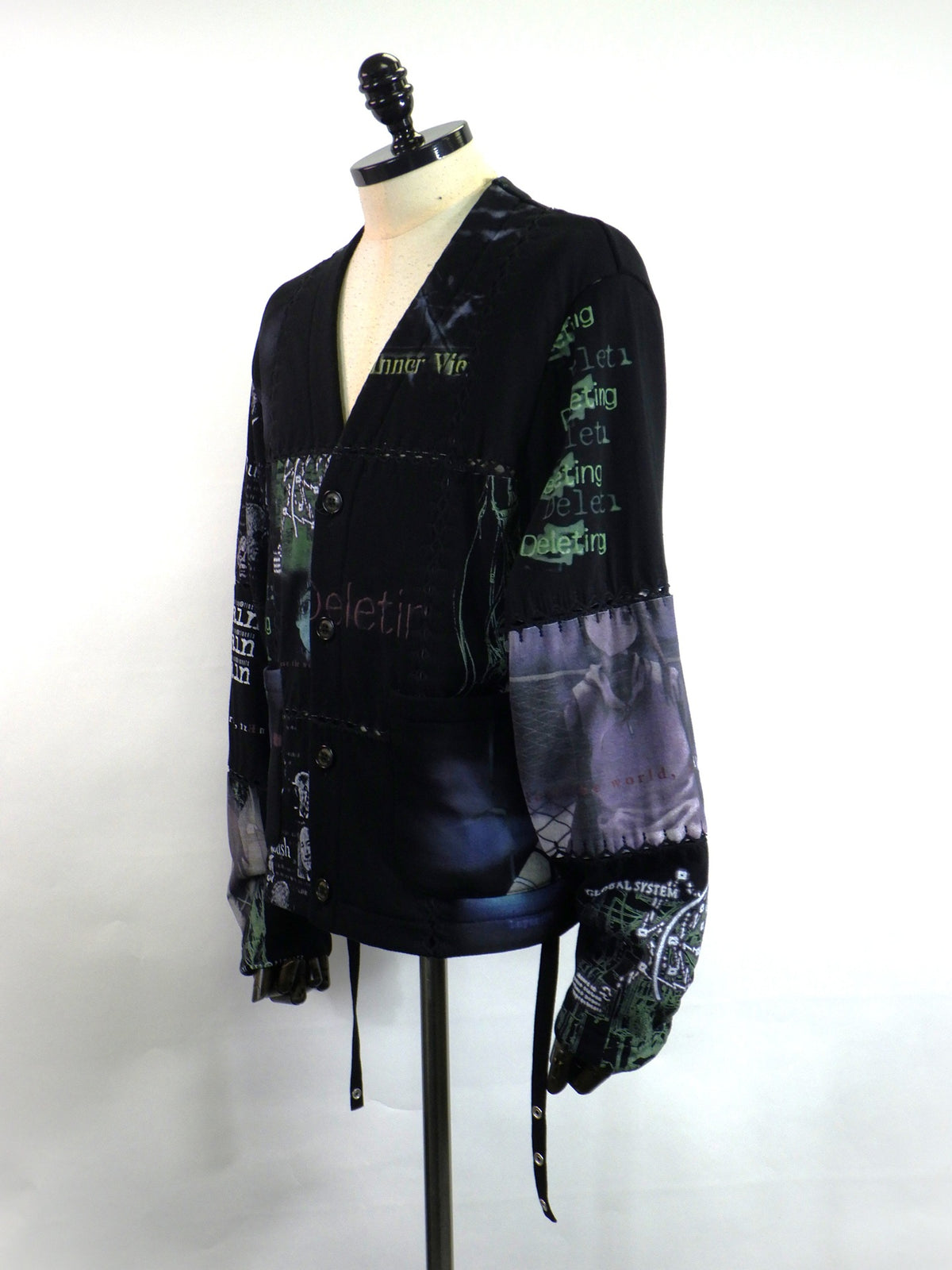 SEVESKIG　Fragment Cardigan ver, Serial Experiments lain　SW-SV-NRA-1005-BK